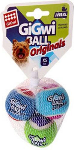 Изображение товара Набор игрушек для собак Gigwi Ball Originals 75339