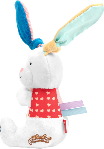Изображение товара Игрушка для собак Gigwi Plush Friendz Заяц с кольцом 85051
