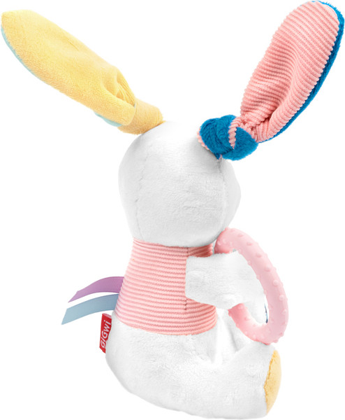 Изображение товара Игрушка для собак Gigwi Plush Friendz Заяц с кольцом 85051