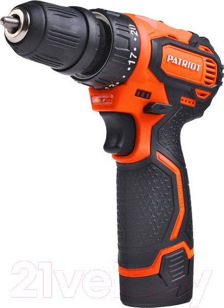 Изображение товара Аккумуляторная дрель-шуруповерт PATRIOT BR 368Li