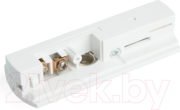 Изображение товара Коннектор для шинопровода Feron LD1015 / 48558 (белый)