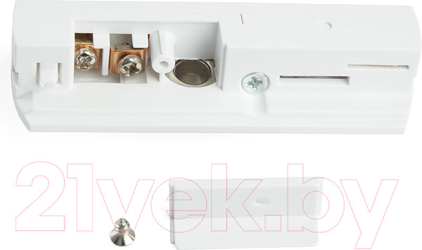 Изображение товара Коннектор для шинопровода Feron LD1015 / 48558 (белый)