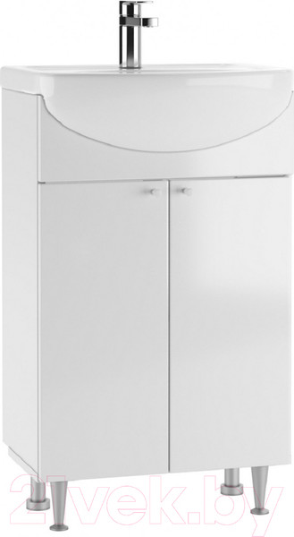 Изображение товара Тумба под умывальник Айсберг Балтика 55 Промо без ящика (DP2614T)