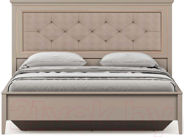 Изображение товара Двуспальная кровать Black Red White Classic LOZ160x200 с подъемным механизмом и мягким элементом (глиняный серый)