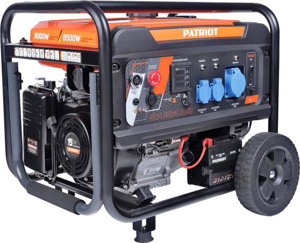 Изображение товара Бензиновый генератор PATRIOT GRA 8500AWS (472102185)