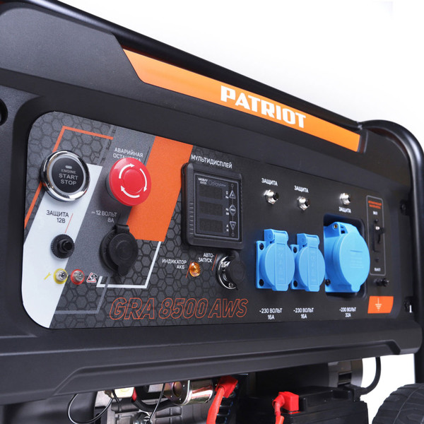 Изображение товара Бензиновый генератор PATRIOT GRA 8500AWS (472102185)