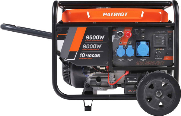 Изображение товара Бензиновый генератор PATRIOT GRA 9500AWS (472102195)