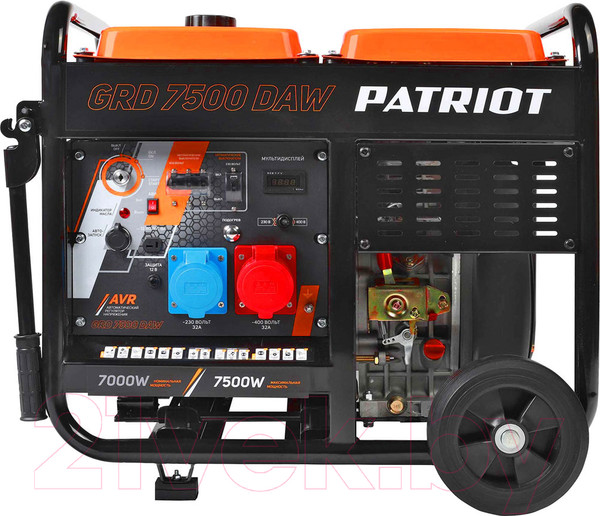 Изображение товара Дизельный генератор PATRIOT GRD 7500DAW (472732275)