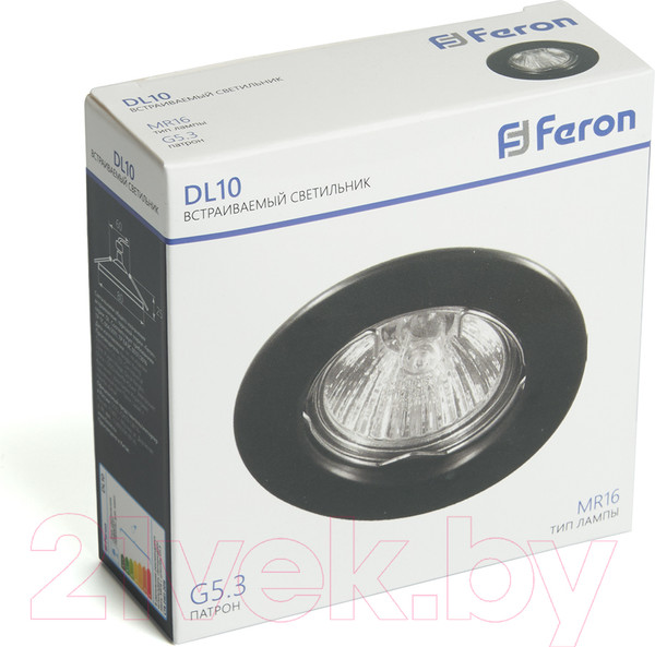Изображение товара Точечный светильник Feron DL10 MR16 50W G5.3 / 48464