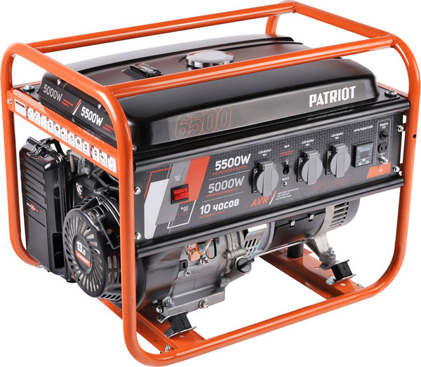 Изображение товара Бензиновый генератор PATRIOT GRS 6500 (476102266)