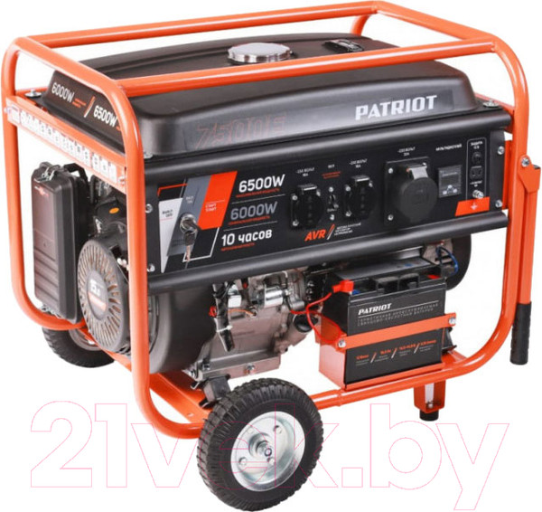 Изображение товара Бензиновый генератор PATRIOT GRS 7500E (476102288)