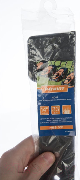 Изображение товара Нож для газонокосилки PATRIOT MBS 331 (512003021)