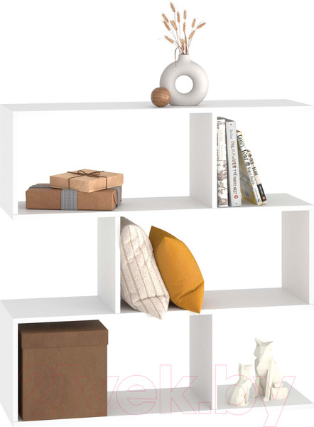 Изображение товара Стеллаж Seven Dreams 7 секций / brick-7 (белый)