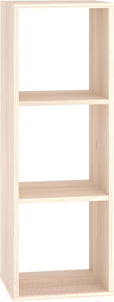 Изображение товара Стеллаж Seven Dreams 3 секции / brick-3 (дуб сонома)