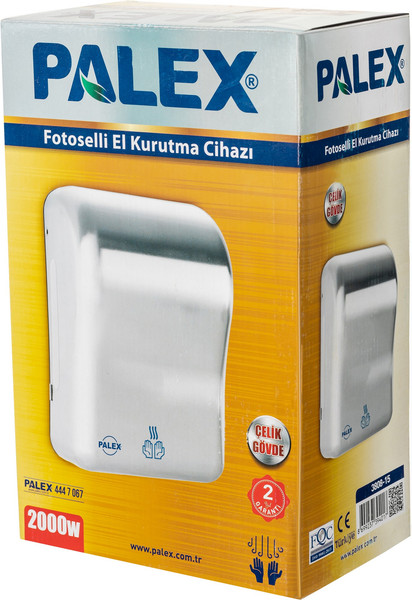 Изображение товара Сушилка для рук Palex 3808-16 (2000W, белый)