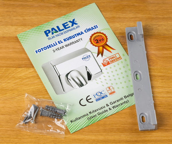Изображение товара Сушилка для рук Palex 3808-2-B (2500W)