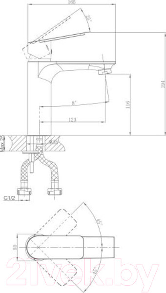 Изображение товара Смеситель A-Five A5-0421