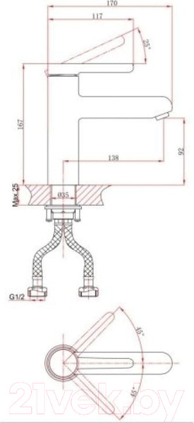 Изображение товара Смеситель A-Five A5-0721
