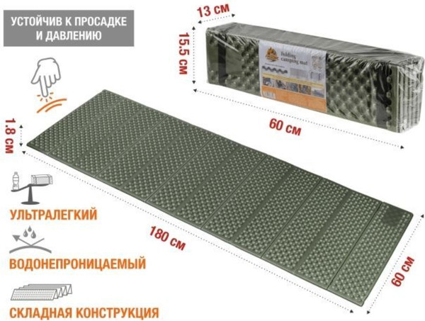 Изображение товара Туристический коврик Arizone 28-180600