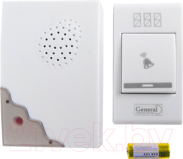 Изображение товара Электрический звонок General Lighting GDB-B-004 / 800655