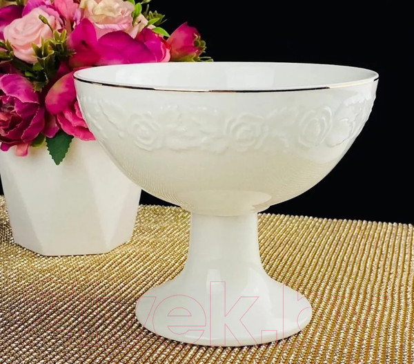 Изображение товара Конфетница Lenardi Белая Роза 109-165