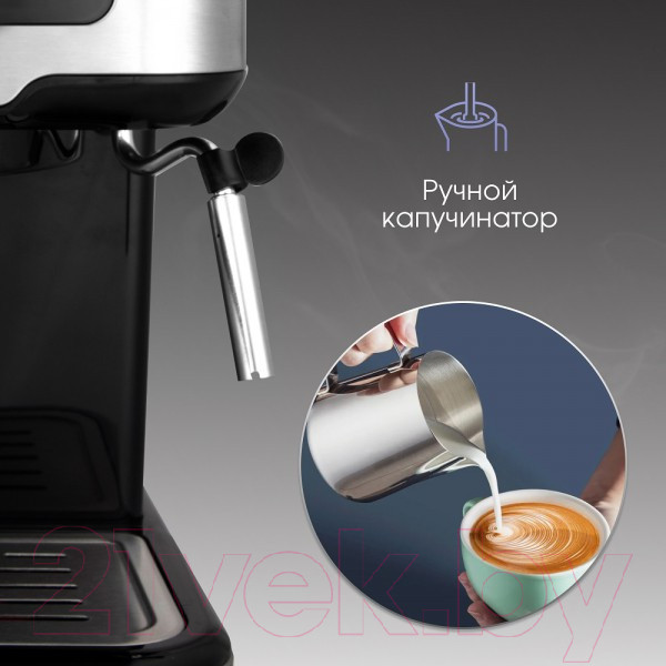 Изображение товара Кофеварка эспрессо Zigmund & Shtain ZCM-883