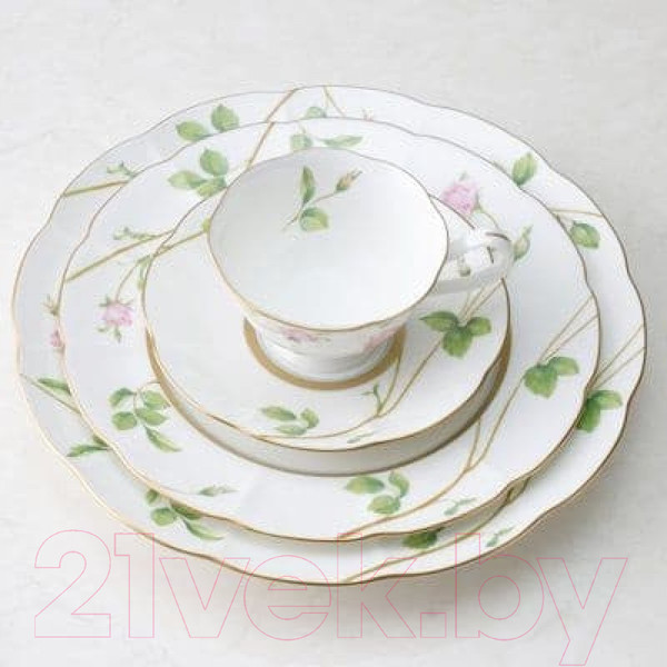 Изображение товара Тарелка столовая глубокая Narumi Цветущая Роза NAR-51220-1124