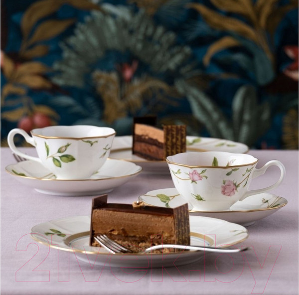 Изображение товара Тарелка столовая обеденная Narumi Цветущая Роза NAR-51220-1120