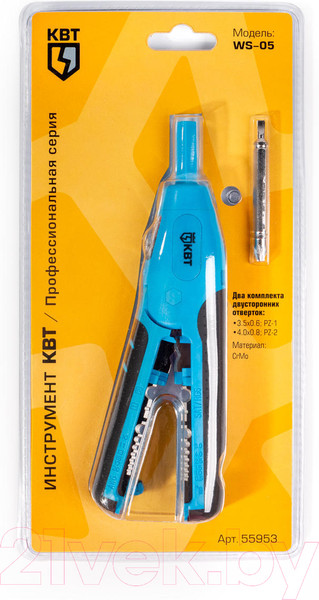 Изображение товара Инструмент для зачистки кабеля КВТ WS-05 / 55953