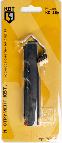 Изображение товара Инструмент для зачистки кабеля КВТ КС-28у / 70438