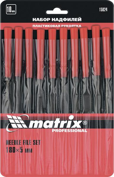 Изображение товара Набор напильников Matrix 15824