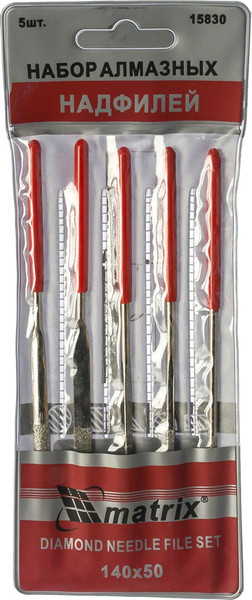 Изображение товара Набор надфилей Matrix 15830