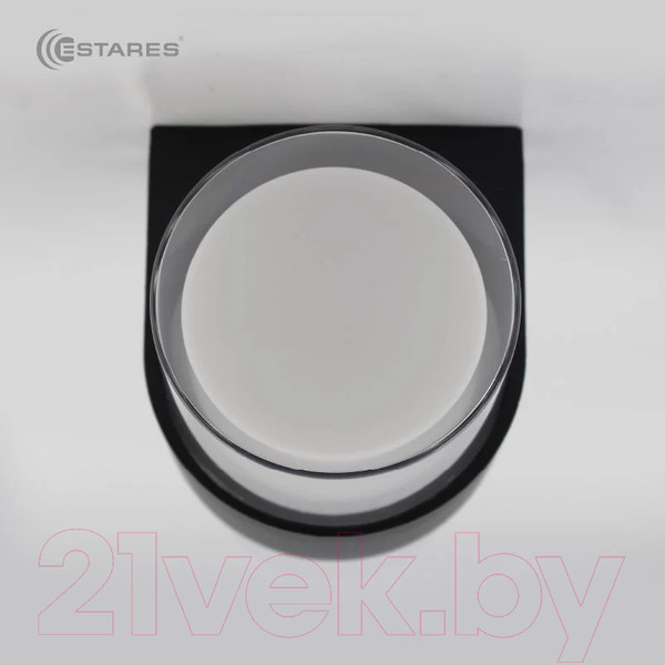 Изображение товара Бра уличное Estares Valo 9W R-4000K-100x110x133-BLACK/CLEAR-220-IP54