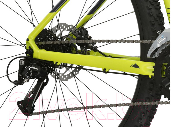 Изображение товара Велосипед Kross Level 1.0 M 29 lim_bla m / KRLV1Z29X17M007018 (M, зеленый/черный)