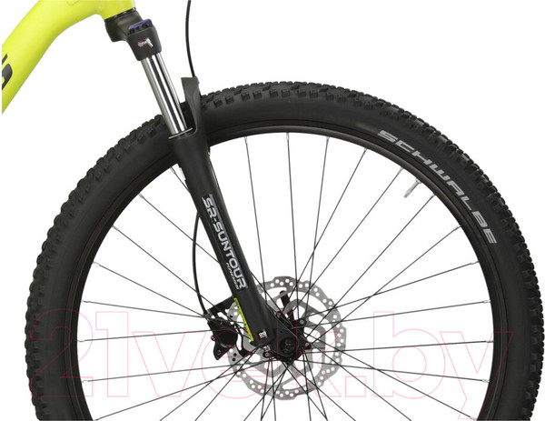 Изображение товара Велосипед Kross Level 1.0 M 29 lim_bla m / KRLV1Z29X17M007018 (M, зеленый/черный)