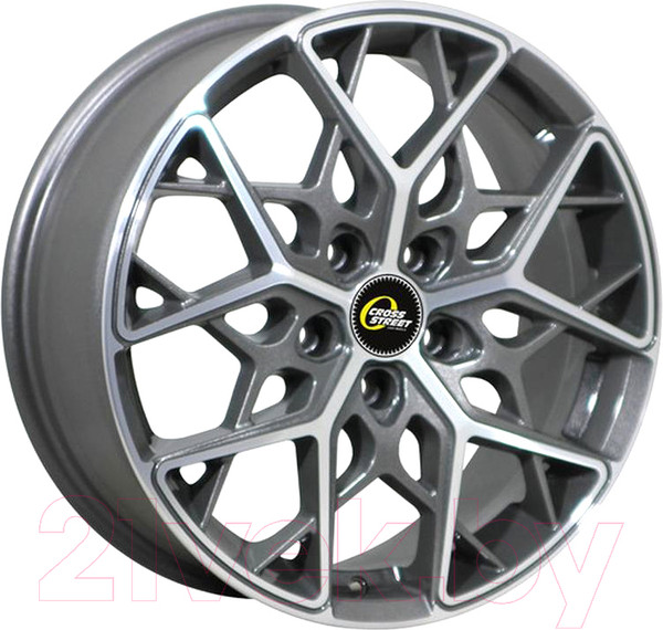 Изображение товара Литой диск Cross Street CR-20 16x6.5" 4x100мм DIA 60.1мм ET 40мм GMF