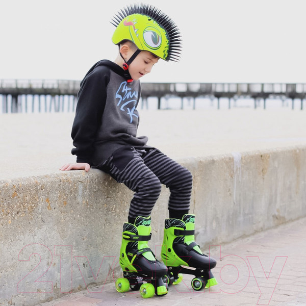Изображение товара Роликовые коньки Yvolution Neon Combo Skates / NT09G4 (р.29-32, зеленый)