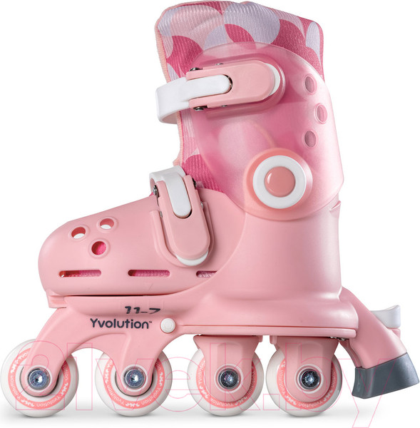 Изображение товара Роликовые коньки Yvolution Twista / YR25P4 (р.22-27, розовый)