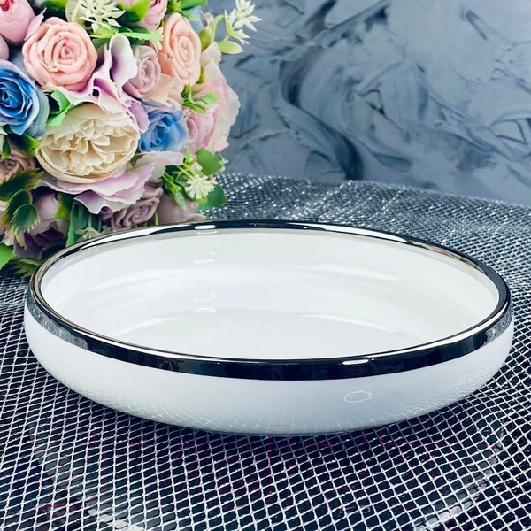 Изображение товара Тарелка столовая глубокая Lenardi Multicolor 205-640