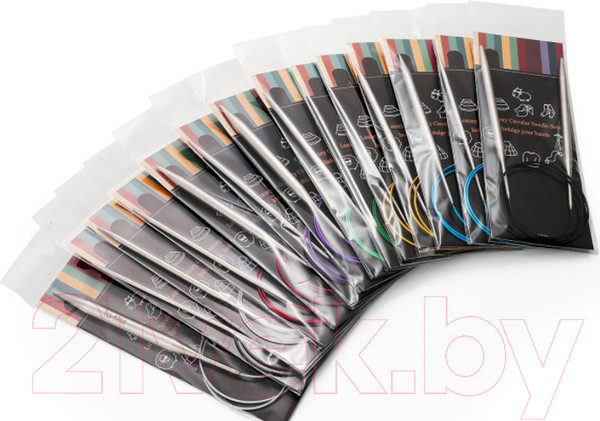 Изображение товара Спицы для вязания ХоббиБум d 6.5мм (100см)