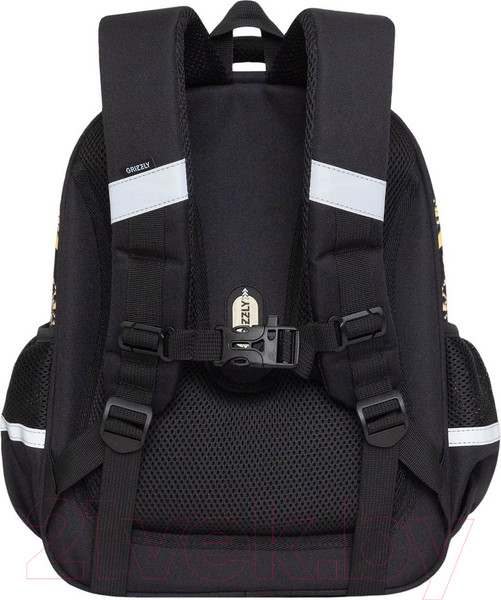 Изображение товара Школьный рюкзак Grizzly RAz-486-9 (черный)