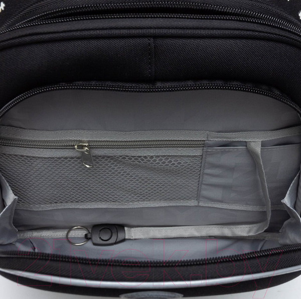 Изображение товара Школьный рюкзак Grizzly RAz-486-9 (черный)