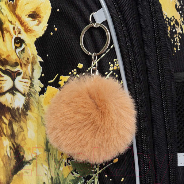 Изображение товара Школьный рюкзак Grizzly RAz-486-9 (черный)