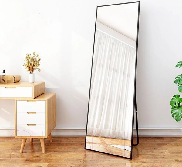Изображение товара Зеркало A+T Home Decor Legger 152x42см / 551462 (черный)