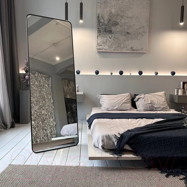 Изображение товара Зеркало A+T Home Decor Majestic 170x60см / 630232 (черный)