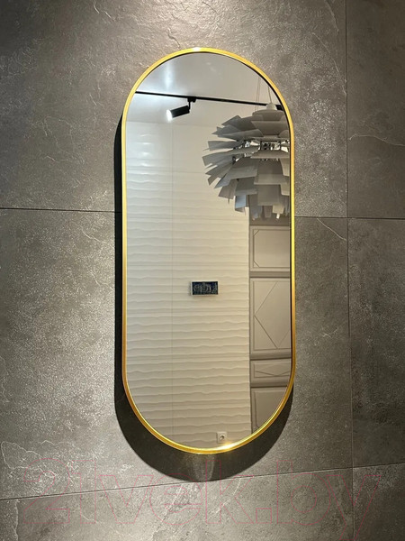 Изображение товара Зеркало A+T Home Decor Callisto 90x40см / 59901 (золотой)