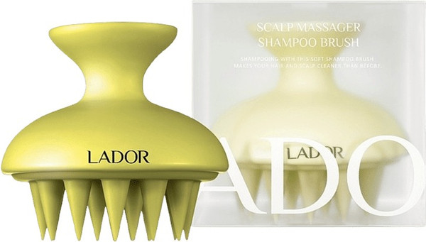 Изображение товара Массажная щетка для головы La'dor Scalp Massager Shampoo Brush Brown L4591