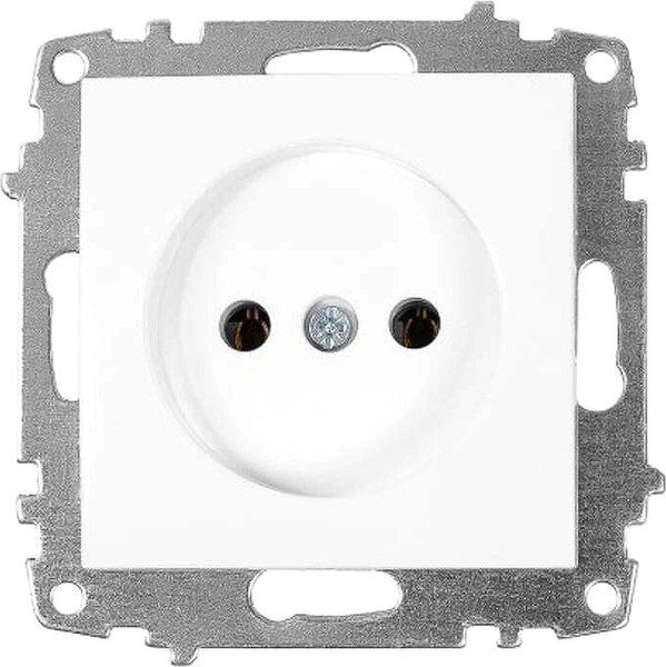 Изображение товара Розетка El-Bi Zena-Vega / 609-016200-215 (матовый белый)