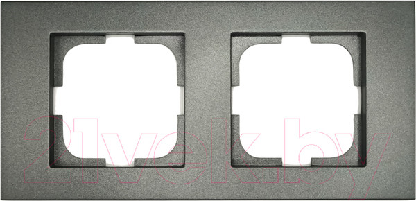 Изображение товара Рамка для выключателей и розеток Ovivo Grano 400-110000-226 (дымчатый)