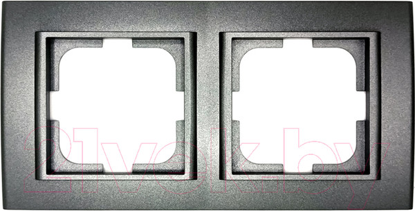 Изображение товара Рамка для выключателей и розеток Ovivo Mina 401-110000-226 (дымчатый)